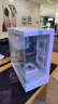 半岛铁盒（PADO）应龙沧溟 白色 ATX 游戏电脑台式机箱 支持360水冷 270°全视海景房 电源仓造型开孔高效散热 实拍图
