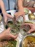 品喻（PINYU）威士忌酒杯洋酒杯家用玻璃啤酒杯水杯烈酒杯子套装卡伦300ml*6个 实拍图