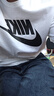 耐克(NIKE)男短袖T恤 纯棉 运动休闲 舒适百搭 AR5005-101 白色L 实拍图