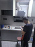 Haotaitai油烟机家用抽油烟机25立方顶侧双吸家用吸油烟机大吸力厨房油烟机自动清洗挥手控制烟灶套装 B1顶侧双吸油烟机【品牌热销】 实拍图