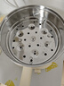 小熊（Bear）电煮锅 小电锅 电蒸锅 电火锅 电热锅分体式学生宿舍多功能锅蒸煮煎炒锅泡面锅配蒸笼 2.5L D25D1 实拍图