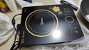 美的（Midea）家用大面板电磁炉一套带锅 2200w大功率节能火锅电磁炉小型平面大火力炒菜锅一体全套电池炉电磁灶 【配铁锅】22002大火力+170mm大线盘 实拍图