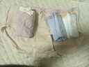 宜而爽家居服套装睡衣 白色+浅紫+浅蓝+浅肤 2XL 实拍图