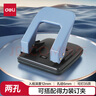 得力（deli）【超级爆款】得力(deli)φ6mm可打35页两孔打孔器打孔机(带标尺) 办公用品 颜色随机0104 实拍图