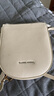 viney牛皮包包女包手机包轻奢斜挎包单肩生日礼物送女友老婆 【米白色】实用高档洋气品牌小包 时尚百搭休闲小众迷你腰包 实拍图