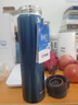 虎牌（TIGER）保温杯节日礼品不锈钢弹盖保冷水杯MMJ-A601-AM蓝色600ML 实拍图