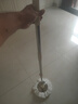 太太乐 大号旋转拖把杆双驱动好神拖吸水拖把头拖地托把懒人拖把杆 咖啡色加强杆+不锈钢盘+2个头 实拍图