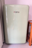 小吉（MINIJ）迷你复古小冰箱冷冻冷藏一体小型家用租房宿舍办公室客厅冰箱礼物节能低噪BC-M121CG 实拍图