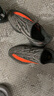 阿迪达斯三叶草Yeezy透气椰子350V2灰橙送父亲HQ7045UK7.5码41 实拍图