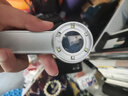 一眸 60倍放大镜带LED灯手持便捷式 高倍高清烟酒鉴定维修1000带紫光 配充电线+电源+专用收纳袋 实拍图