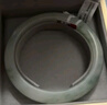 印象眸【保价618】天山翠玉手镯宽条飘绿玉石镯子送女友约59-60mm  实拍图