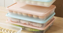 京东京造 饺子冰箱收纳盒 食品接触级包水饺馄饨冷冻收纳盒 （四层四盖） 实拍图