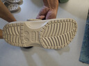 卡骆驰crocs洞洞鞋贝雅男鞋女鞋轻便耐磨一脚蹬拖鞋休闲鞋|10126 卵石色-2V3 37 /38(230mm) 实拍图
