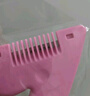 桃心形刘海梳修剪器儿童剪发修发梳子爱心理发打薄双面削发刀 1件 OPP袋精装2 实拍图