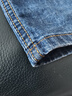 真维斯（JEANSWEST）牛仔裤男2025夏季潮牌直筒时尚猫须青年休闲男士长裤中蓝36 实拍图
