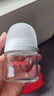 贝亲【百万新生儿奶瓶免费送】玻璃奶瓶宽口径奶瓶80ml SS号奶嘴 0月+ 实拍图