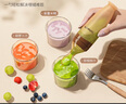licheers婴儿米糊勺奶瓶硅胶辅食勺宝宝辅食工具挤压式喂养米粉勺喂奶神器 实拍图