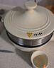 美的（Midea）电炒锅 电蒸锅 电煮锅 家用多功能电火锅 煎炒蒸煮炒菜锅 4L多用途锅一体宿舍锅 HCG2816 配蒸笼 实拍图
