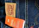 Levi's李维斯冬暖系列BF男友风女士加厚牛仔裤梨形身材显瘦宝藏裤 深蓝色 25 27 实拍图