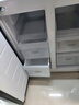 海尔冰箱四开门406变频节能新一级能效电冰箱双变频风冷无霜双开门十字对开门家用静音电冰箱 BCD-406WLHTDEDB9 实拍图