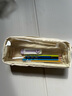 晨光(M&G)文具休闲时光笔袋文具盒铅笔盒大容量小学生初中生男孩女孩文具袋 白APB932NV10 实拍图