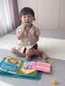 淘尼屋婴儿XPE折叠爬行垫 加厚4CM宝宝室内 儿童PU可折叠地垫幼儿园 经典灰白4折xpe材质 180*200 环保材质 3C认证 实拍图