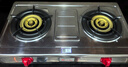 皇冠（CROWN）煤气灶燃气灶台式灶 5.2kW大火力不锈钢灶 家用猛火煤气炉 不锈钢炉 66%热效率超一级能效GD7340B 煤气罐/液化气（不含安装服务） 5.0kW 实拍图