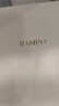 半坡饰族（bampo）【李梦同款】女包包新款福瑞方方包头层牛皮大容量轻奢单肩斜挎包 浅灰白【葫芦专属五金】 实拍图