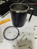 一物一造磁力全自动搅拌杯咖啡杯电动水杯子毕业礼物生日礼物送男女朋友 黑色 360ML【防沉淀功能】 实拍图