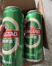 青岛啤酒（TsingTao）经典拉格500ml*8听+全麦白啤500ml*2听 礼盒装 实拍图