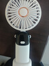 暴走迪士尼手持小风扇懒人usb便携轻音随身可充电3档大风力户外办公室学生桌面支架风扇草莓熊红 实拍图