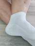 猫人纯棉袜子男夏季网眼透气全棉短袜抑菌防臭夏季薄款低帮船袜 【5双装】自选颜色咨询客服备注 均码 实拍图