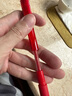 uni三菱（uni）UMN-155按动中性笔 0.38mm学生考试笔耐水耐晒啫喱笔（替芯UMR-83) 红色 1支装 实拍图