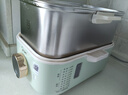 美的（Midea）锁嫩舱mini电蒸锅 多功能家用电锅蒸包子锅电热锅煮蛋器蒸炖锅不锈钢双层蒸笼大容量ZGC2818X99 实拍图