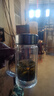高硼硅双层加厚茶水分离办公杯大容量泡茶杯把手双层加厚茶杯硬厚 钢盖办公杯 400ml 1只 实拍图