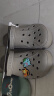 卡骆驰crocs洞洞鞋贝雅男鞋女鞋轻便耐磨一脚蹬拖鞋休闲鞋|10126 卵石色-2V3 43 (270mm) 实拍图