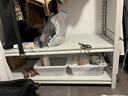 亿美柚简易货架衣柜家用组装卧室出租房衣帽架挂衣橱加厚钢制架置物架 四层-高160cm-长100*宽30cm [默认白色] 实拍图