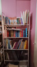 溢彩年华书架置物架落地书柜移动带轮高中生课本收纳架子简易书柜4440-5层 实拍图