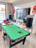 贝趣台球桌儿童家用迷你6-12岁小型可折叠玩具男孩生日六一儿童节礼物 130CM高脚可折叠【桌面免安装】 3-7-8-11-14岁成人超大号桌球台 实拍图
