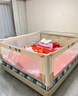 InnoTruth婴诺婴儿床围栏三面床上床围挡安全护栏单床边宝宝防摔挡板免打孔 实拍图