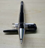 uni三菱 uni-ball UM-100黑色中性笔高颜值0.5mm黑笔签字笔商务学生考试刷题专用水笔水性笔 1支 实拍图