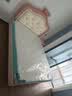 LINSY KIDS林氏儿童床女孩公主床简约单人床 床+床头柜*1+黄麻床垫 1.5*2m 实拍图