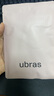 ubras无尺码中腰内裤女包臀无痕内裤夏季抗菌高弹女士透气纯色粉底液 柔灰紫色 均码 （适合90-130斤） 实拍图
