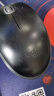 罗技（Logitech）M330 静音鼠标 无线鼠标 办公鼠标 右手鼠标 带无线微型接收器 黑色 实拍图