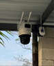 HIKVISION海康威视4G摄像头终身免流量400万家用AI人形检测监控器360度夜视全景室外户外内置无限流量Q1S4M 实拍图