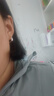 Lnieer999足银素圈耳环2025新款耳钉轻奢高级感耳圈耳饰品女冷淡风耳扣 大号几何耳环【999足银】 实拍图