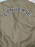 匡威（Converse）官方 春日外套男女美式复古飞行员夹克10024169 墨黑色/10024169-A03 M 实拍图