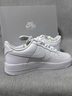 耐克NIKE板鞋女子大童空军一号 AIR FORCE 1运动鞋 DH2920-111白38.5 实拍图