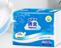 洁云卫生纸 加韧300张*10包 大规格压花抽纸厕纸平板纸厕所专用纸巾  实拍图