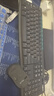 罗技（Logitech）MK275 键鼠套装 无线键鼠套装 办公键鼠套装 全尺寸 商务键鼠套装 带无线2.4G接收器 黑蓝色 实拍图